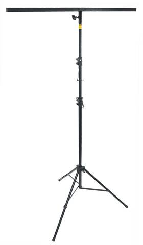 Rockville Rvls60 9 Foot Tall Portable Tripod Dj Lighting Stand T-bar Padded Bag