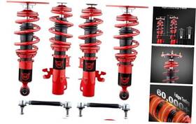 Evos08956rd-amz1 Speedwow Tuning Coilovers Compatible For Mini Cooper R50 2002-2006 S R53 2002