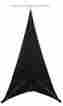 Ss-lst02b Scrim King Single Sided Dj Lighting Stand Cover Black 661799289252