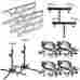 St-157 Truss-pack-21 Global Truss F34 10 Ft Pack W Clamps 641076977102