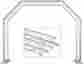 System1 Accessory-pack-282 Global Truss Mini Arch W 2x 1m Extension 641076973685