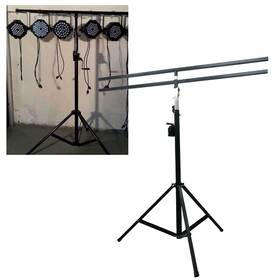 Techtongda L24w151 5.9-13ft Adjust Bar Lighting Crank Hand Square Tube Light Stand Stage Bracket