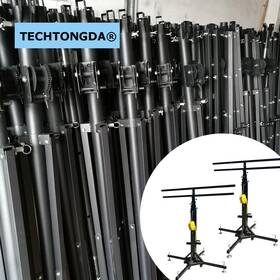 L24w224 Techtongda 2pcs Height Adjust 2layers Stage Bracket With 16 Lights Position Stand 70 Inch -275 L24w224 Techtongda 2pcs Height Adjust 2layers Stage Bracket With 16 Lights Position Stand 70 Inch -275