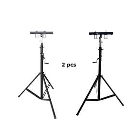 L24w278 Techtongda 2pcs 5.9-13ft Foldable Hand Crank Short Rod Pole Support Truss Stage Bracket L24w278 Techtongda 2pcs 5.9-13ft Foldable Hand Crank Short Rod Pole Support Truss Stage Bracket