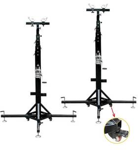 L24w373 Techtongda 2pcs 19ft Heavy Duty Crank Stand Stage Lighting Truss Lifting Bracket Outriggers L24w373 Techtongda 2pcs 19ft Heavy Duty Crank Stand Stage Lighting Truss Lifting Bracket Outriggers