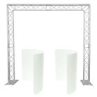 Trusssys1 Global Truss System Goal Post White Sconces 641076974354