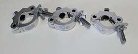 Tuv Swl-200kg Lot Of 3 Swl 200kg Universal Heavy Duty Beam Light Clamp