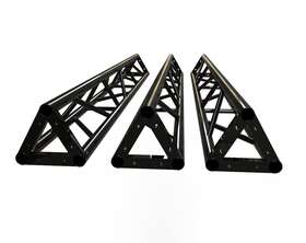 Triangle-truss-1.5mx16cm Vivstruct 3x5ft Wide Triangular Trussing Mobile Dj Lighting Bolt Truss Alumium Section 6.3 Inch