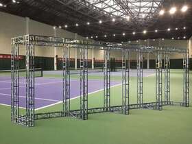 Truss-blot-fang-20x1m Vivstruct 1m 2meter 3.28ft. / 6.56 Ft. Square 8 Inch X8 Trussing Box Truss Section Bolted