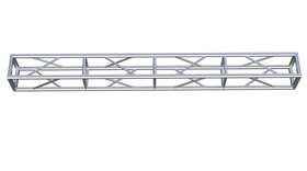 Truss-blot-yuang-20x1.5m Vivstruct Square Corner Junction Box Cube 8 Inch X8 For Bolted Type Trussing