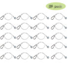 Wb42-t20 Eoere Light Safety Cables Stainless Steel Dj Stage Lighting Clamp