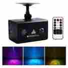Zu7da Luckled Laser Light Projector Home Music Sound Show Remote Full Color Led Dj Party Club