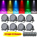 Rgb 36 Led Stage Lighting Dmx Beam Party Dj Disco Lights With Remote. Fixed Price $116.99.