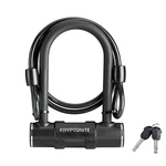 Kryptonite Mini U-lock W/ Braided Steel Cable High Security Bike. Fixed Price $41.56.