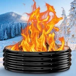 Pit Ring For Outside - 48IN Heavy Duty Round Wood Burning Outdoor Firepl.... Fixed Price $71.79.