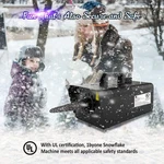 1BYONE 650W Snow Machine Wired Remote Control O0000-0811 Black. Fixed Price $35.95.