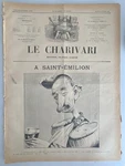 Le Charivari October 6 1903 " Saint Emilion Alb Rene. Fixed Price $33.58.