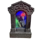 New Video Gemmy Halloween Waving Skeleton Window. Fixed Price $40.00.