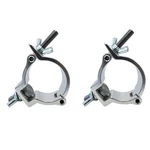 Gchee Stage Light Clamp Truss Fit For 1-1/4 Inch Pipe -2PCS, Black Silver. Fixed Price $28.99.
