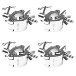 Global Truss Coupler Clamp Heavy Duty With Half 4 Pack. Fixed Price $124.00.
