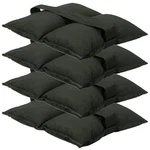Global GT-SB25 Lb Black Canvas Sandbags For Lighting & Trussing 4 Pack. Fixed Price $276.00.