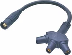 CA3FST-A Cls Cam Type, Assembled Adapters Soft 3FER, (m-f-f-f), Black (a). Fixed Price $228.01.