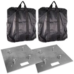 Global Truss 20X20A 20" Heavy Duty Aluminum Base Plate 2-PACK With Bags. Fixed Price $530.40.