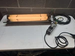 Kino Flo 2FT 1 Bank W/ Lollipop Mount Ballast Cable Tested. Fixed Price $129.99.