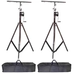 Global Truss ST-132 Dj Lighting Crank Stand Pair + Carry Bags. Fixed Price $901.40.