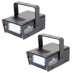 Chauvet CH730 Adjustable 1-12 Flash/sec Mini Strobe Led Club Light Effects. Fixed Price $32.99.