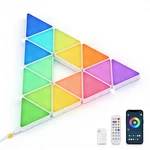 10 Pack Triangle Light Panel Rgb Led Smart Wall Decor Diy Modular Usb App Remote. Fixed Price $53.99.