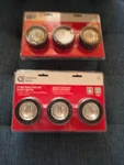 3-PACK Puck Lights Led Under Cabinet Lighting Kit Commercial Electric New X2. Fixed Price $79.99.