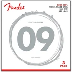 Fender 250L Super Nickel-plated Steel Electric Guitar Strings 3-PACK. Fixed Price $25.99.