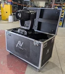 Elation Proteus Hybrid IP65 Rated Light Fixture X2 With Road Case! Up To 14K Lum. Fixed Price $3300.00.