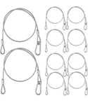 Stage Lights Safety Cable, 10PCS Worldlite 26" Length 4MM In Diameter. Fixed Price $18.00.