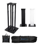 Rockville RTP82B Ft Adjustable Black Totem Moving Head Light Stand+scrim+bag. Fixed Price $259.95.