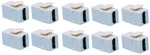 Hd 2.0 Light Almond Keystone Adapter Coupler F/f (10 Pack). Fixed Price $33.05.