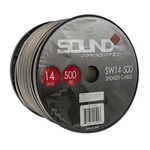 Soundbox SW14-500, Gauge Home / Car Speaker Wire Spool 500'. Fixed Price $79.95.