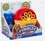 Little Kids Fubbles Mini Bubble Machine 2FL Oz - Red. Fixed Price $14.99.