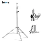 9.2FT Light Stand Heavy Duty Adjustable Tripod Spring Damped Stainless Steel. Fixed Price $42.99.
