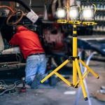 Adjustable Tripod Stand For Work Light Par Flood Led Dual Head Telescoping. Fixed Price $35.99.