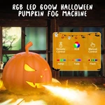 600W Pumpkin Fog Machine Rgb Remote Control For Halloween & Dj Shows. Fixed Price $199.99.