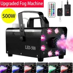 500W Smoke Fog Machine Rgb Muti Color Led Dj Party Wedding Stage Light W/ Remote. Fixed Price $36.99.