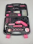 Apollo Tools Household Kit Pink - Missing Wrench And Needle Nose Pliers. Fixed Price $19.99.