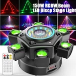 6 Arms Stage Light Led Moving Head Beam Bee Eye Laser Dj Disco Party Club. Fixed Price $89.99.