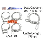 Stage Light Safety Cables 47 , Stainless Steel Security Cable.multi USE/4PCS Set. Fixed Price $24.49.