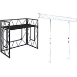 Adj Pro Event Tbl 2 Table With Ibeam St Truss - Matte Black. Fixed Price $879.98.