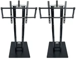 2) Rockville RTP33-TV Black Totem Dj Speaker/lighting Stands+detachable Mount. Fixed Price $494.95.
