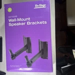 On-stage Stands SS-7322B Adjustable Wall Speaker Bracket Pair. Fixed Price $49.99.