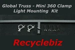 Global Truss T-bar Light Mounting Kit W/2 Mini 360 Clamp & Hardware 4. Fixed Price $65.99.